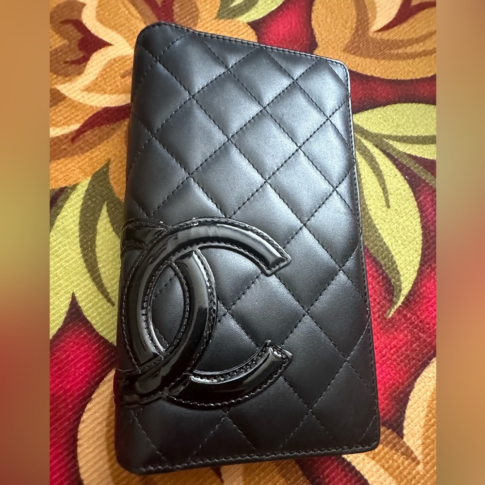 ❤️CHANEL CC logo CAMBON LONG WALLET❤️